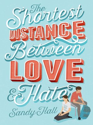 cover image of The Shortest Distance Between Love & Hate